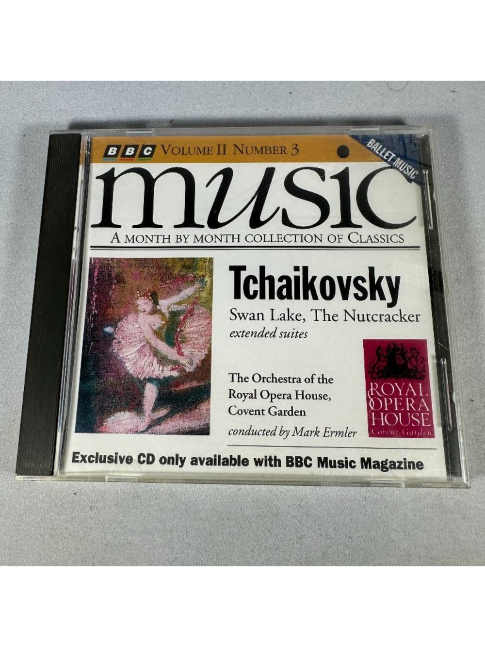 Tchaikovsky Swan Lake & Nutcracker Suites BBC Music Exclusive CD